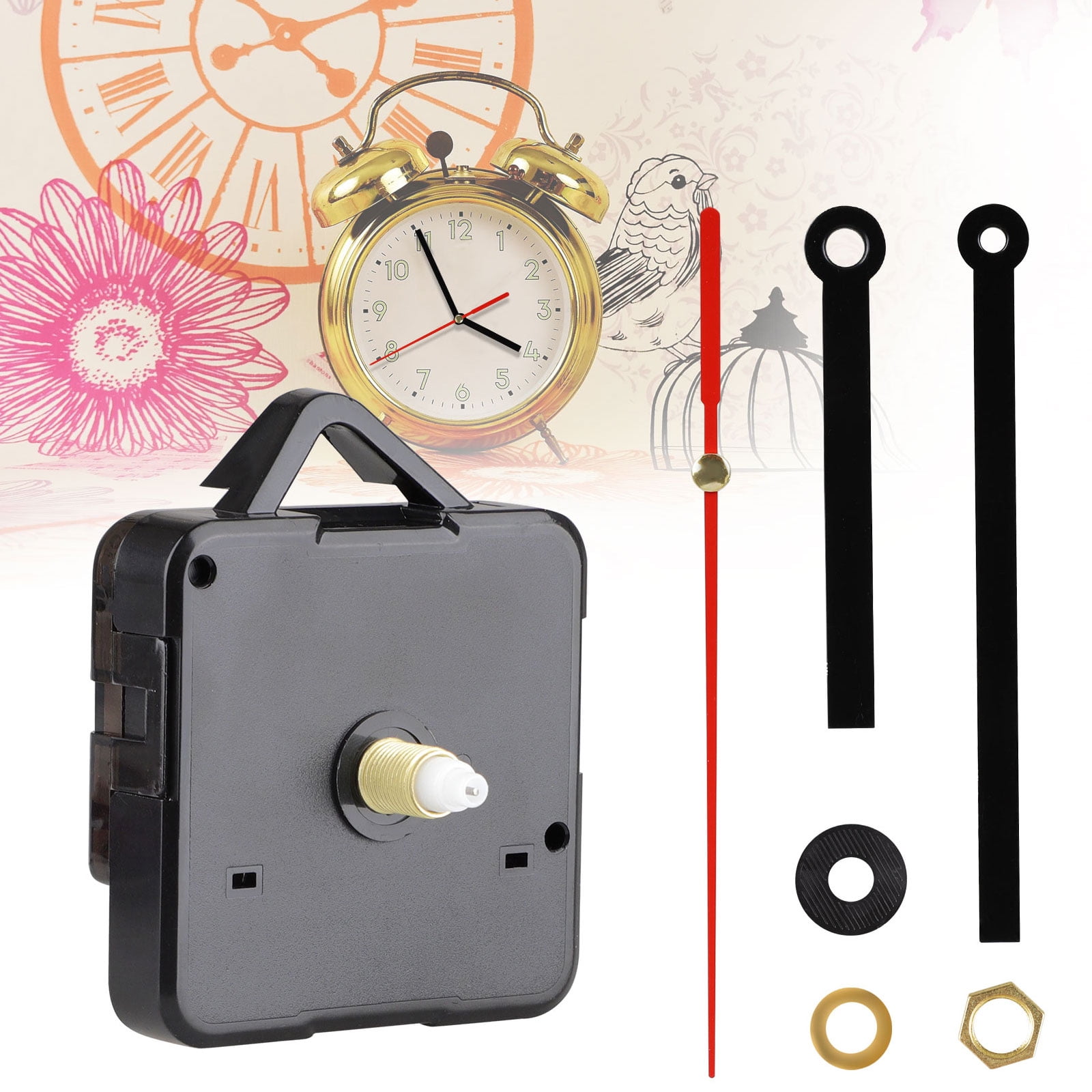 silent clock movement kit with battery c silent clock movement kit with battery c
