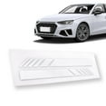 thumbnail image 5 of CROSSDESIGN Car Accessories Rearview Mirror Carbon Fiber Color 5D Sticker Vinyl Stripe Decal Silver, 5 of 9