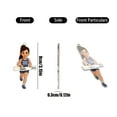 thumbnail image 4 of 2D Acrylic Runner Keychain, Personalized Running-Themed Keychain With Custom Text/Number/Year Details, 2025 New York Marathon Inspired Gift For Running Enthusiasts And Marathon, 4 of 4