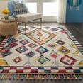 thumbnail image 6 of Nourison Moroccan Casbah Tribal Ivory/Multicolor 3'11" x 6' Area Rug, (4x6), 6 of 8