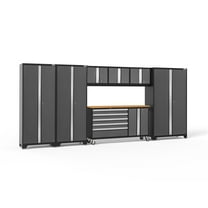 NewAge Products Bold Series Gray 7 Piece Cabinet Set