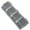 grey, variant on Four Slot Storage Box With Transparent Lid For Organized Screws And Part Management Durability Plastic