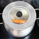 thumbnail image 2 of Tapa de olla de vidrio con borde de acero inoxidable, a prueba de derrames, para cocina doméstica., 2 of 8