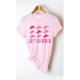 thumbnail image 2 of Lets Go Girls Cowgirl Hat Graphic Tee T-Shirt, 2 of 5