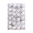 thumbnail image 2 of HongHeng 24Pcs Christmas Balls Ornaments for Xmas Tree - Shatterproof Christmas Tree Decorations Small Hanging Ball, 2 of 5
