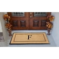 thumbnail image 3 of A1HC Natural Coir & Rubber Monogrammed Door Mat, 30x60 in, Thick Durable Heavy-Duty Entrance Mat with Thin Profile for Front Door, 3 of 7