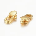 thumbnail image 2 of 304 Stainless Steel Lobster Claw Clasps Golden 11x6x3mm Hole: 1.2mm, 2 of 2