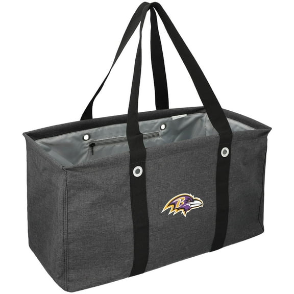 Baltimore Ravens Crosshatch Picnic Caddy Tote Bag