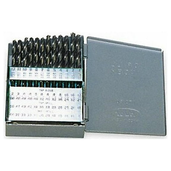 Chicago-Latrobe Jobber Drill Set,80 pc,HSS 57717