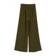 thumbnail image 5 of HongQid Women's Elastic High Waist Wide Leg Loose Casual Pants Joggers Lounge Sweatpants with Pockets, 5 of 6