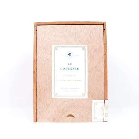 Crowned Heads Le Careme Hermoso No. 1 Empty Wood Cigar Box 7" x 5" x 3"