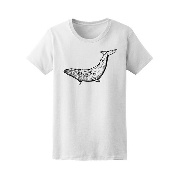 Whale Swimming Injured T-Shirt Men -Image by Shutterstock, Male XX-Large