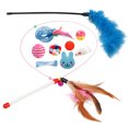 thumbnail image 2 of 10PCS Jeu de Jouets pour Chats Formation Assortiment Chat Jouet Interactif Jouet Chat Souris Jouet, 2 of 10