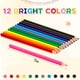 thumbnail image 4 of Juego de lápices de colores YEGEER 216 unidades, 12 colores surtidos x18, 4 of 7