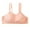 Pink, variant on Women Padded Training Bras Womens Thin Cotton Breathable Sports Bra Fit Bras Bras for Women Plus Size Clearance