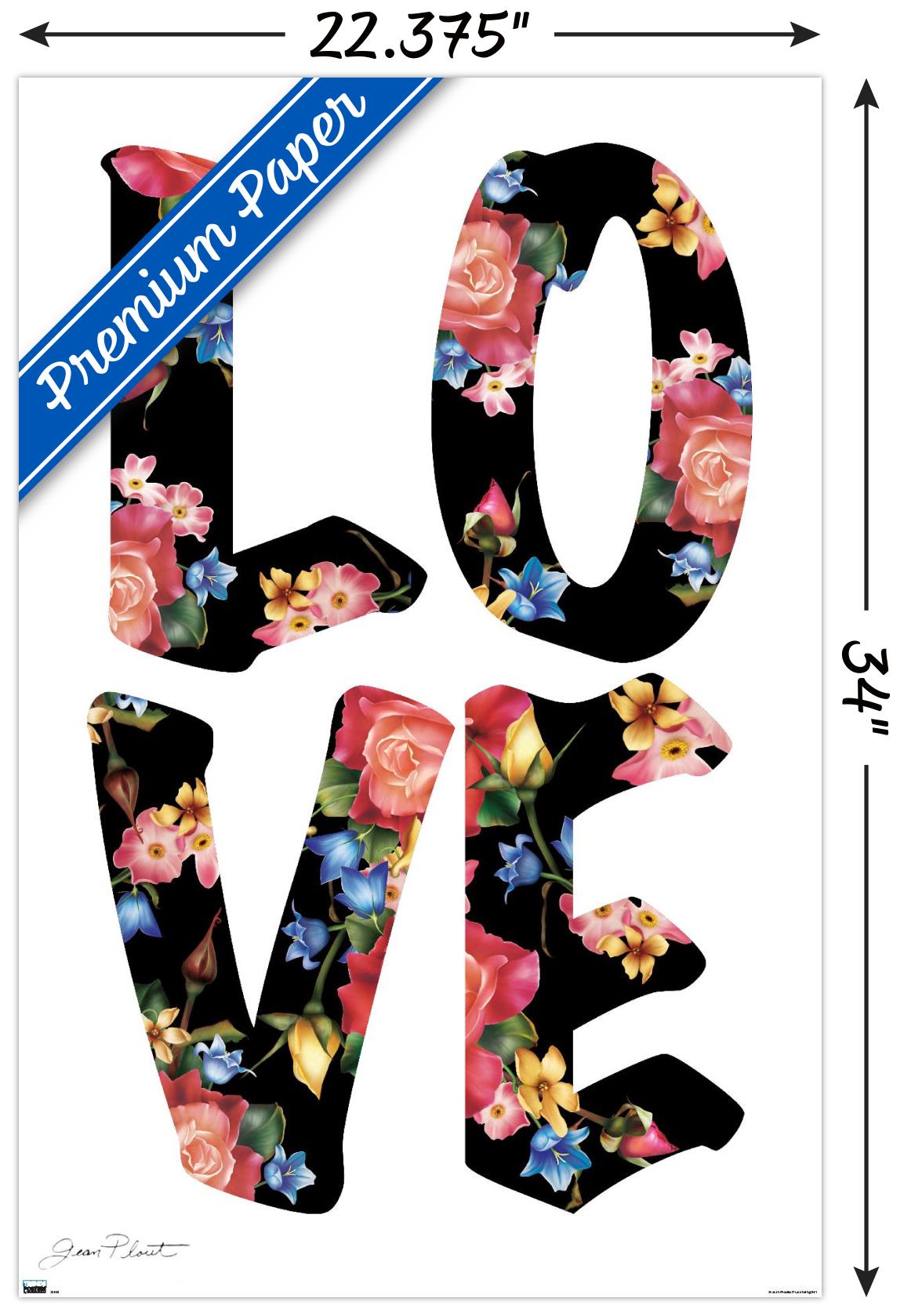 Jean Plout - Love Wall Poster, 22.375" x 34"