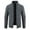 Dark Gray, variant on RYRJJ Cardigan Sweaters for Men Full Zip Soft Brushed Lined Slim Fit Knitted Sweater Jackets Stand Collar Outwear Coat with Pockets(Dark Gray,M)