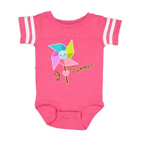 

Inktastic I Love Summer pinwheel Gift Baby Boy or Baby Girl Bodysuit