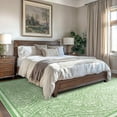 thumbnail image 6 of Jamfeel 5x8 Area Rugs for Living Room Modern Abstract Print Carpet Soft Low Pile Washable Rugs Bedroom, Home Decor, Green, 6 of 8