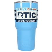 RTIC 20 oz Power Baby Blue Stainless Steel Tumbler Cup