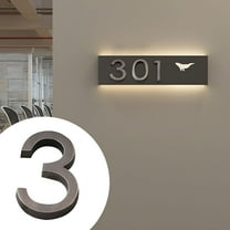 LAMIRO House Numbers for Outside,Big Modern Garden Door Address Numbers