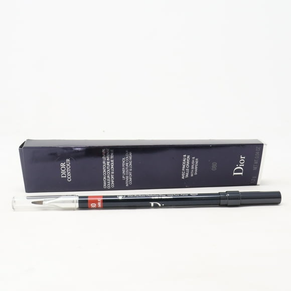 Dior Contour Lipliner Pencil With Brush & Sharpener 0.04oz 080 Red Smile New