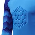 thumbnail image 5 of VIPOIN Boys Athletic Training Set, Quick Dry Tee & Padded Knee Skinny Jogger Pants Sport Outfit, 5 of 6