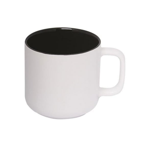 Bowery 400 ml 13.5 oz Stoneware Mug - Black