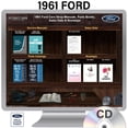 thumbnail image 2 of Detroit Iron OEM 1961 Ford Shop Manuals, Sales Data & Parts Books on CD, 2 of 2