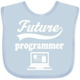 thumbnail image 3 of Inktastic Future Computer Programmer Shirt Childs Job Boys or Girls Baby Bib, 3 of 4