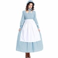 thumbnail image 1 of Sous-vêtements pour Femmes Costume d'Halloween Cosplay Col Carré Combinaison Robe à Fleurs, 1 of 4