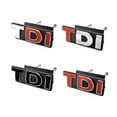 thumbnail image 3 of 3D Metal TDI Logo Car Front Grille Emblem Sticker Fender Side Rear Trunk Auto Badge Decor For VW Polo Golf Jetta Passat MK4 MK5, 3 of 7