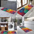 thumbnail image 2 of Colorful Circular Pattern Kitchen Rug Mat,Kitchen Runner Rugs Non Skid Washable,Decorative Kitchen Floor Mats for Kitchen,Sink,Laundry,17"X47", 2 of 5