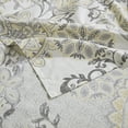 thumbnail image 4 of Madison Park Shower Curtain, Bohemian Floral Bathroom Curtain W/ 12 Button Holes, Yellow, 72" x 72", 4 of 7