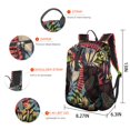 thumbnail image 2 of Mochila de Senderismo Sinotron 22L Ligera y Plegable en Rojo Hoja, 2 of 6