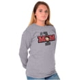 thumbnail image 5 of Betty Boop Number 1 Mom Mother's Day Women's Long Sleeve T Shirt Brisco Brands X, 5 of 6