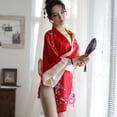 thumbnail image 3 of Traje de tentación de uniforme de kimono de estilo japonés, lencería sexy, lindo y elegante juego de rol, 3 of 4