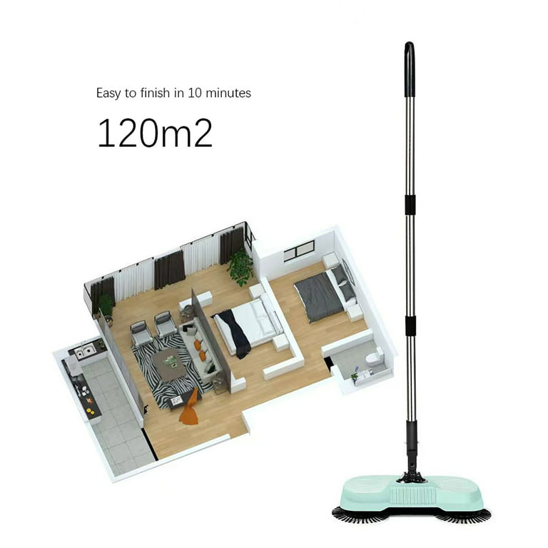 Lbecley Asian Smart Home Gadgets Hand Push Intelligent Sweeper Household Lazy Dry Sweep Wet Mop Storage Three~in~one Sweeper Cleaner Machine for