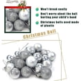 thumbnail image 2 of 36 Uds. De adornos navideños de 4cm, bolas de árbol, adorno de boda para fiesta de Navidad 2022, 2 of 4