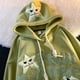 thumbnail image 3 of Suéter con capucha estilo retro perezoso americano con diseño de estrella Y2K, sudadera con capucha holgada informal que combina con todo para hombres y mujeres, 3 of 5
