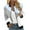 Light Blue, variant on Jackets for Women Casual Windbreaker Jacket Fashion Colour Blocking Pocket Zipper Top Outerwear Coat Jacket