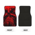 thumbnail image 2 of Balery The Red Head Skull Juego de 4 Alfombrillas para Auto, Revestimientos de Caucho Resistente, Diseño Antideslizante, 2 of 7
