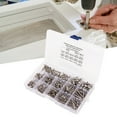 thumbnail image 4 of Self Tapping Screws, Prevent Over Tightening M3M4M5 Combination Self Tapping Screw Set High Strength  For Plastic, 4 of 8