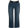 Women's Plus Sparkle Stud Jeans with Belt