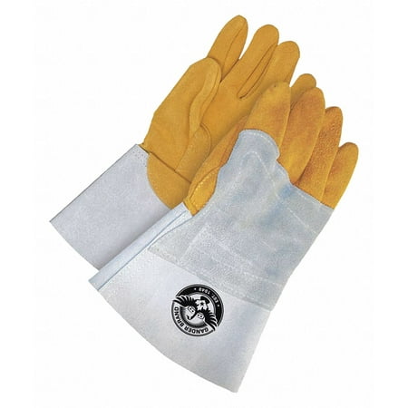 

64-1-1145-9 Welding Glove TIG Grain Deerskin Back Hand Patch Left Hand Size 9