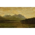thumbnail image 3 of Homer Dodge Martin 14x10 Black Modern Framed Museum Art Print Titled - Upper Ausable Lake (1868), 3 of 5