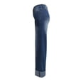 thumbnail image 4 of Wide Leg Jeans Woman 2026 Trendy High Waisted Stretch Slim Fit Bootcut Denim Pants Jean Trousers, 4 of 7