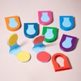 thumbnail image 2 of 1/8Pcs 8 Colors Temporary Hair Chalk Washable Disposable Hair Dye Pressed Powder Single Color Men Women Hair Coloring Powder Box Halloween Cosplay Makeup Supplies, 2 of 8