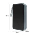 thumbnail image 3 of 80 Tablets Capacity Cd/dvd Case Movie Cd Storage Organizer Case,black, 3 of 5