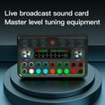 thumbnail image 2 of Auditory Live Broadcast Sound Card For Dynamic Mic Plugs Play Operation, 2 of 13